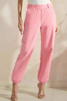 Women's Effortless Chic High-Waist Jogger Pants style 4