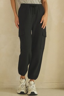 ETA 06/11/26 - Relaxed Soft Cotton Cargo Jogger Pants (XL only)