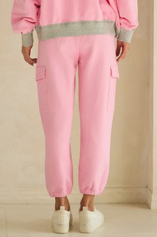 ETA 06/11/26 - Relaxed Soft Cotton Cargo Jogger Pants style 2