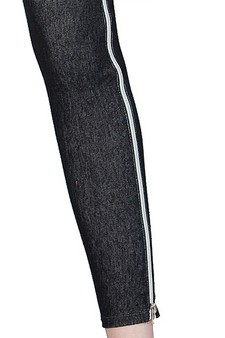OUTER LEG ZIPPER DETAIL JEGGING style 2