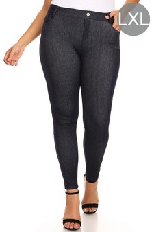 Women's 5 Pocket Soft Knit Skinny Jeggings