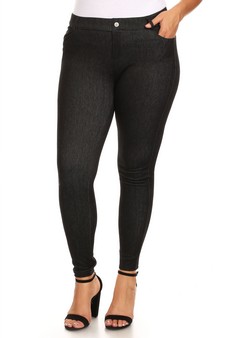 Women's 5 Pocket Soft Knit Skinny Jeggings