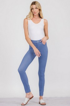 Women's 5 Pocket Soft Knit Skinny Jeggings style 4