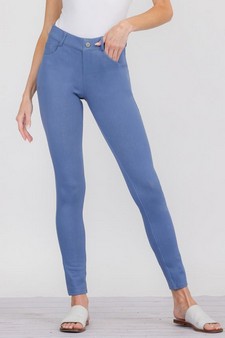 Women's 5 Pocket Soft Knit Skinny Jeggings