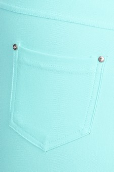 Women's Cotton-Blend 5-Pocket Skinny Jeggings (XXXL only) style 5
