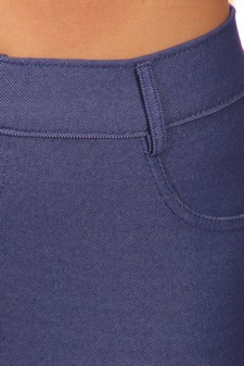 Women's Cotton-Blend 5-Pocket Skinny Jeggings (XXL only) style 4