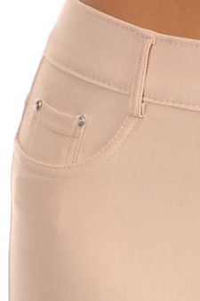 Women's Cotton-Blend 5-Pocket Skinny Jeggings - Plus style 4