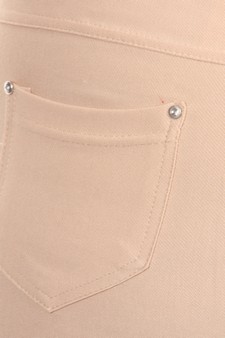 Women's Cotton-Blend 5-Pocket Skinny Jeggings - Plus style 5