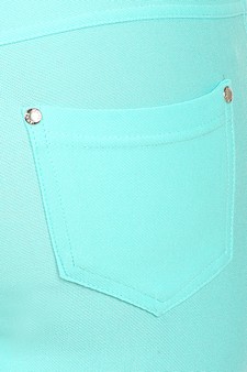 Women's Cotton-Blend 5-Pocket Skinny Jeggings style 5