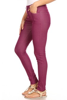 ETA 10/17/25 - Women's Cotton-Blend 5-Pocket Skinny Jeggings (Medium only) style 2
