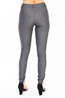 Women's Cotton-Blend 5-Pocket Skinny Jegging (XS only) style 4