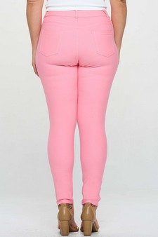 Women's Cotton-Blend 5-Pocket Skinny Jeggings (XXL only) style 2
