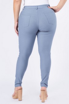 ETA 06/12/26 - Women's Cotton-Blend 5-Pocket Skinny Jeggings - (XXL only) style 3