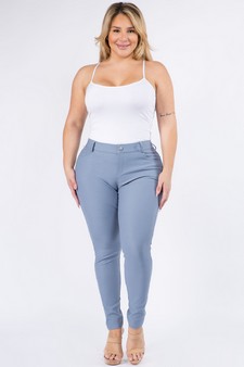 ETA 06/12/26 - Women's Cotton-Blend 5-Pocket Skinny Jeggings - (XXL only) style 4