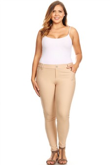 ETA 05/13/25 - Women's Cotton-Blend 5-Pocket Skinny Jeggings (XXXL only) style 6