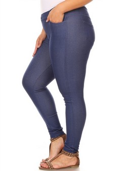 ETA 05/13/25 - Women's Cotton-Blend 5-Pocket Skinny Jeggings style 2