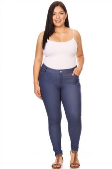 ETA 05/13/25 - Women's Cotton-Blend 5-Pocket Skinny Jeggings style 6