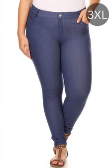 ETA 05/13/25 - Women's Cotton-Blend 5-Pocket Skinny Jeggings
