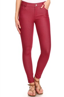 Women's Cotton-Blend 5-Pocket Skinny Jeggings