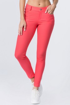 Women's Cotton-Blend 5-Pocket Skinny Jeggings