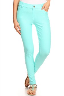 Women's Cotton-Blend 5-Pocket Skinny Jeggings