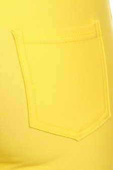 Women's Cotton-Blend 5-Pocket Skinny Jeggings style 5