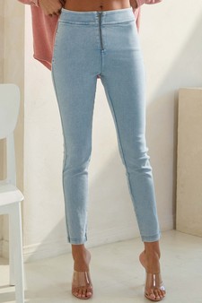 ETA 07/17/25 - Women's High Rise Center Zipper Jegging style 4