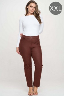 ETA 07/24/25 - Women's Classic Solid Straight Leg Jeggings (XXL only)