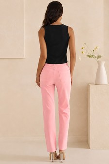 ETA 06/26/26 - Women's Classic Solid Straight Leg Jeggings (S only) style 2