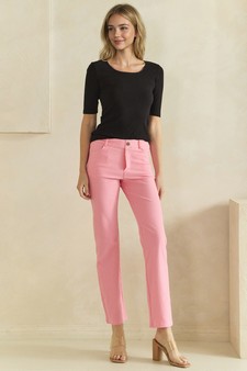 Women's Classic Solid Straight Leg Jeggings