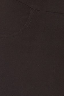 Lady's 4 Pocket Ponte Pants - Plus Size style 4