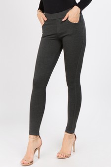 Lady's 4 Pocket Ponte Pants