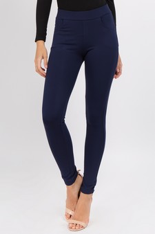 Lady's 4 Pocket Ponte Pants