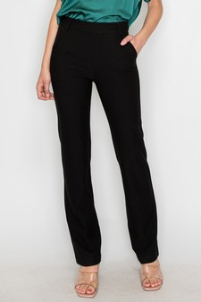 Women's Straight-Leg Ponte Pants