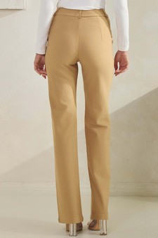 Women's Straight-Leg Ponte Pants (XL only) style 2