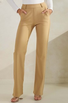 Women's Straight-Leg Ponte Pants (XL only) style 4