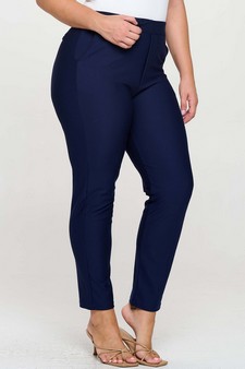 Women's Mid-Rise Ponte Pants style 3