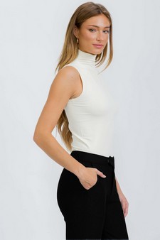 Women's Ponte Pants with Inner Side Opening (L only) style 3