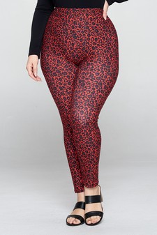 Wholesale Plus Size Printed Leggings 