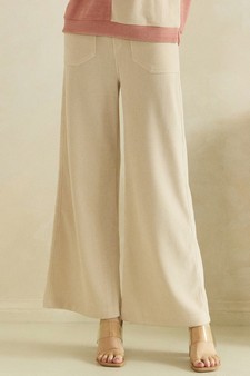 ETA 08/10/26 - Soft Corduroy Wide Leg Pull-On Pants style 4