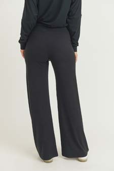 Women’s Drawstring Wide-Leg Lounge Pants - TOP: style 4