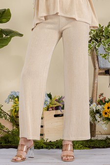 Women's Wide Leg Knit Pants