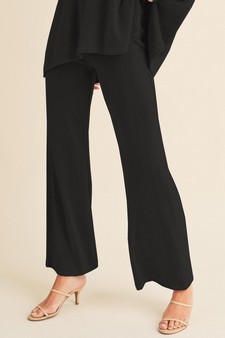 Women's Wide Leg Knit Pants