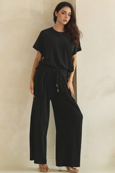 ETA 05/28/26 - Relaxed Soft Stretch Wide-Leg Flowy Pants style 5