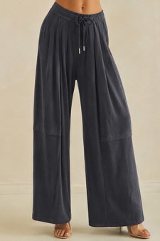 ETA 05/28/26 - Relaxed Soft Stretch Wide-Leg Flowy Pants
