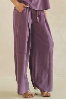 ETA 05/28/26 - Relaxed Soft Stretch Wide-Leg Flowy Pants style 3