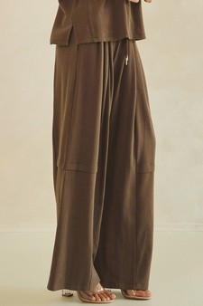 ETA 05/28/26 - Relaxed Soft Stretch Wide-Leg Flowy Pants style 3
