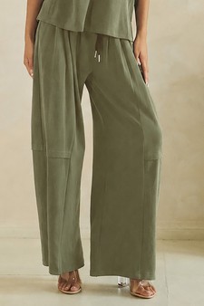 ETA 05/28/26 - Relaxed Soft Stretch Wide-Leg Flowy Pants