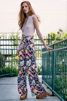 Printed Palazzo Pants