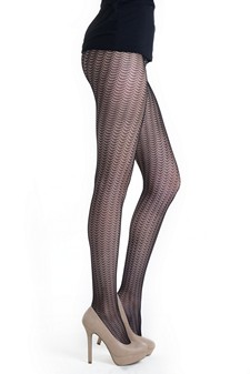 (828DY1238) Lady's Mermaid Scales Mesh Fashion Designed Fishnet Pantyhose